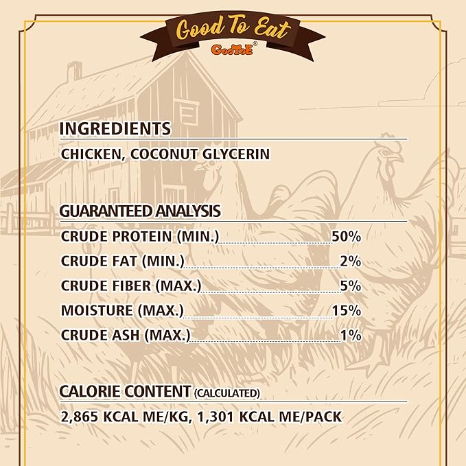 Gootoe Soft Dog Treats, Multi-Angled All-Natural Dog Training Treats; High-Protein, Gluten-Free, Hypoallergenic, Grain-Free, Dental Chews, 1.5 lb