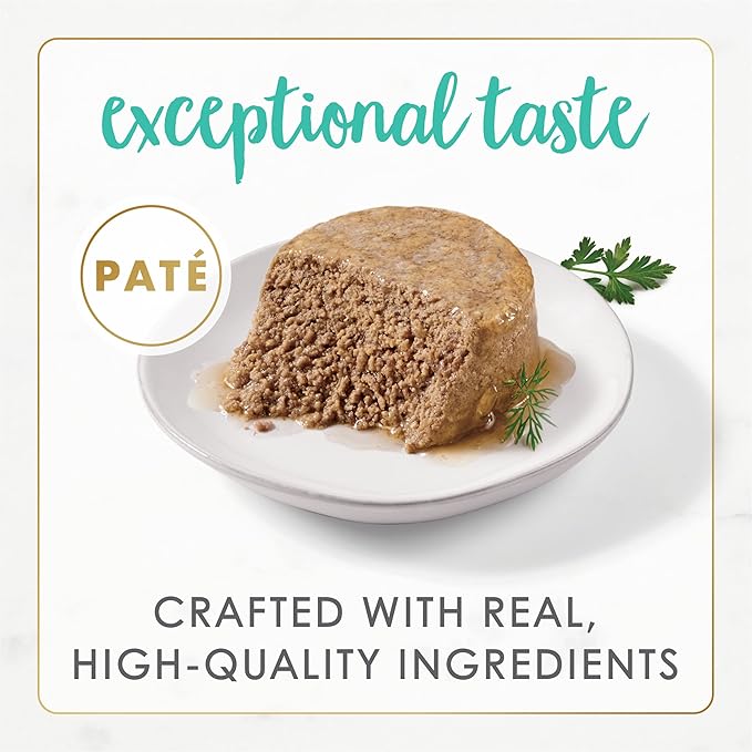 Fancy Feast Purina Wet Cat Food Pate Gourmet Naturals Ocean Whitefish Recipe - 3 oz. Cans,(Pack of 24)