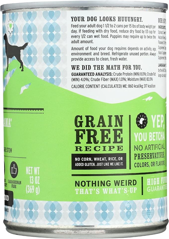 I and Love and You Lamb Stew Canned Dog Food, 13 OZ
