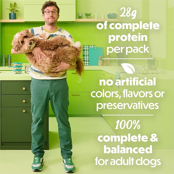 Purina Beneful Freshly Prepared Meals Roasted Chicken Recipe With Brown Rice, Carrots and Spinach Wet Dog Food - (Pack of 8) 10 oz. Tubs