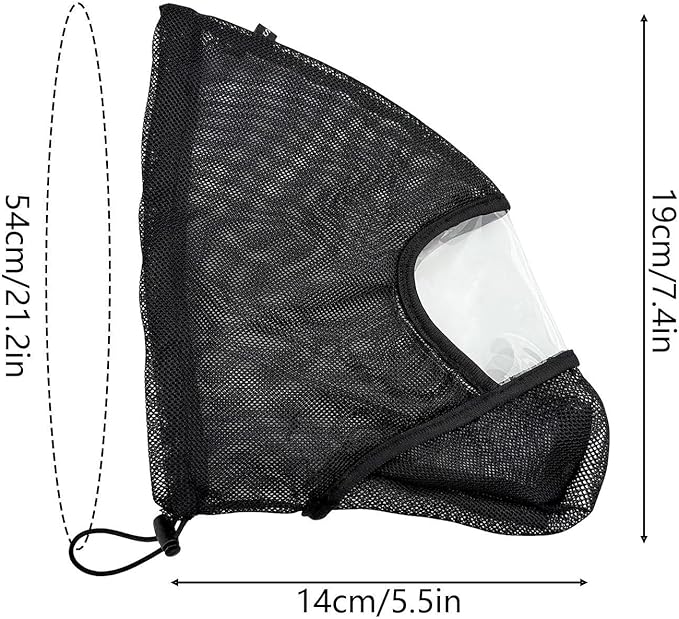 Soft Dog Muzzle,Anti-Barking Adjustable Mesh Pet Supplies,Barkless Training Dogs Mouth Muzzle - for Small Medium Large Puppy Home Travel Walking Outdoor Camping Vet Visit