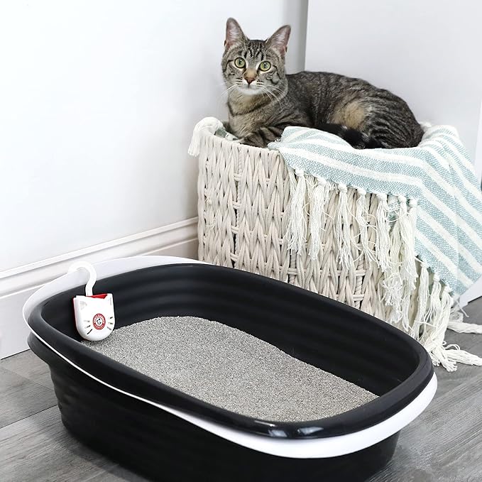 Arm & Hammer Cat Litter Pan Purrifying Pak, Removeable 30 Day Litter Box Deodorizer, 3-Pack