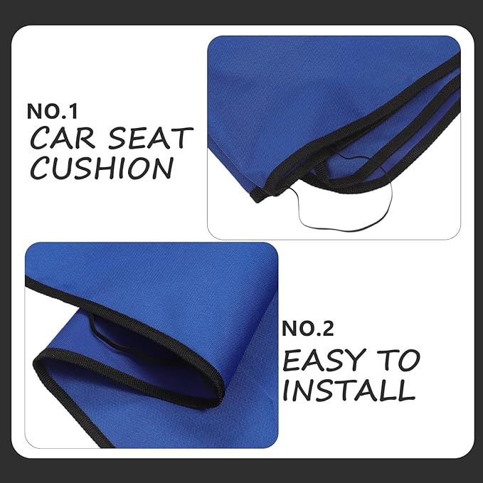 Waterproof Dog Car Seat Protector, Scratch-Resistant Oxford Fabric Car Pad 106x49cm, Pet Travel Seat Cover for Small Dogs, Automotive Pet Supplies
