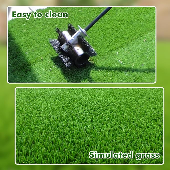 98.5 x 39.3in Dog Grass Pad, Extra Large Artificial Grass Turf Mat, Fake Grass for Large Dog Potty Training Indoor Outdoor Balcony Patio Lawn Decoration