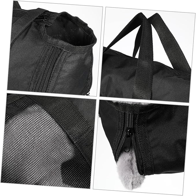 BESPORTBLE Cat Bathing Bag Nail Clippers Oxford Pet Grooming Bag Mesh Design Travel Holder