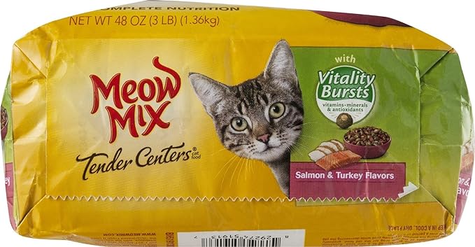 Meow Mix J.M Smucker Company-Big Heart 799511 6/3 Tender Center with Vitality Burst (Pack of 2)