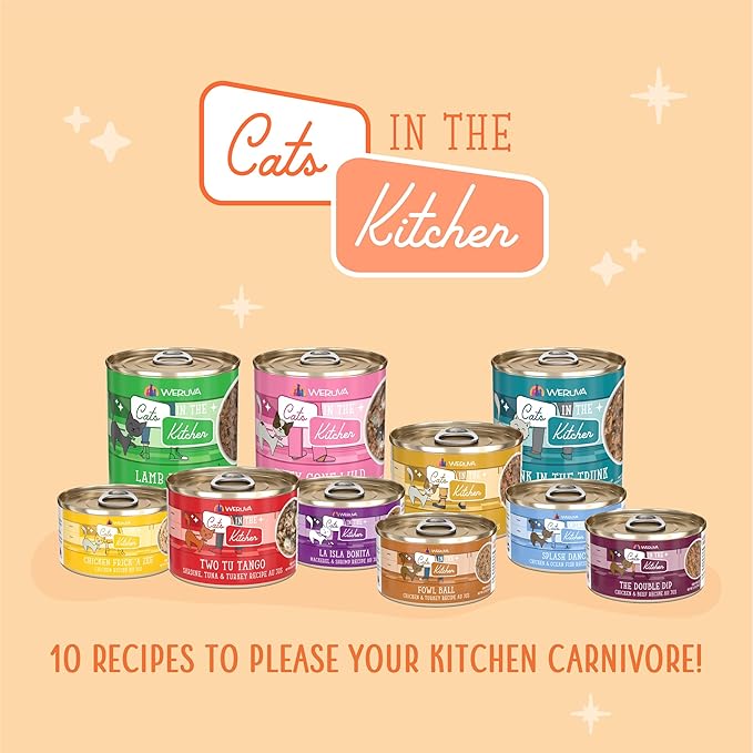 Weruva Cats in The Kitchen, The Coolsville Catch! Variety Pack, 3.2oz Can (Pack of 12)