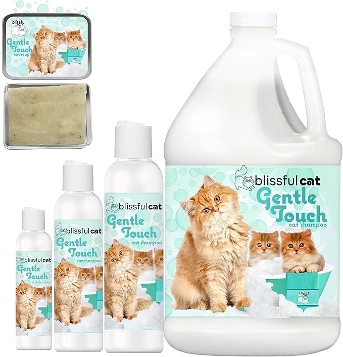The Blissful Cat Gentle Touch Cat Shampoo, 4-Ounce