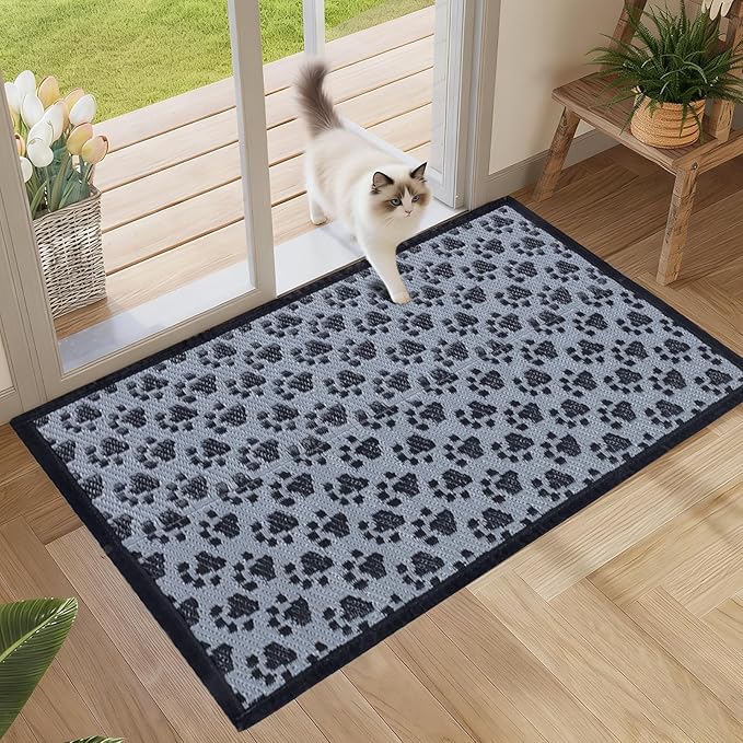 3x2 Feet Cat Bed Mats, Stain-Resistant, Washable and Easy to Clean, Reversible for Double-Sided Use, Convenient Design, Suitable for Both Outdoor and Indoor