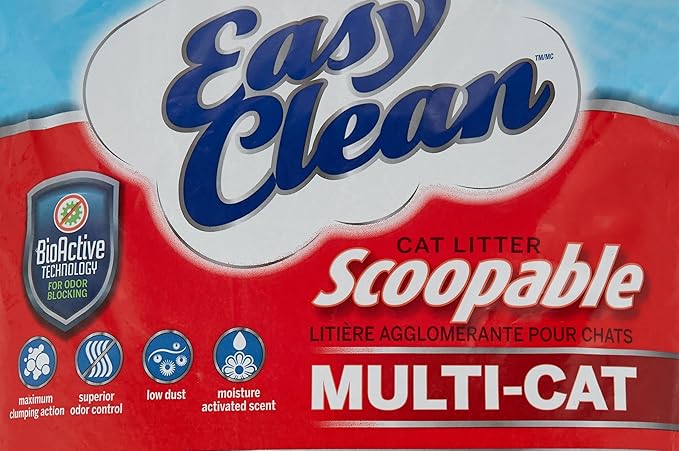 Pestell Easy Clean Multi-cat Scoopable Cat Litter
