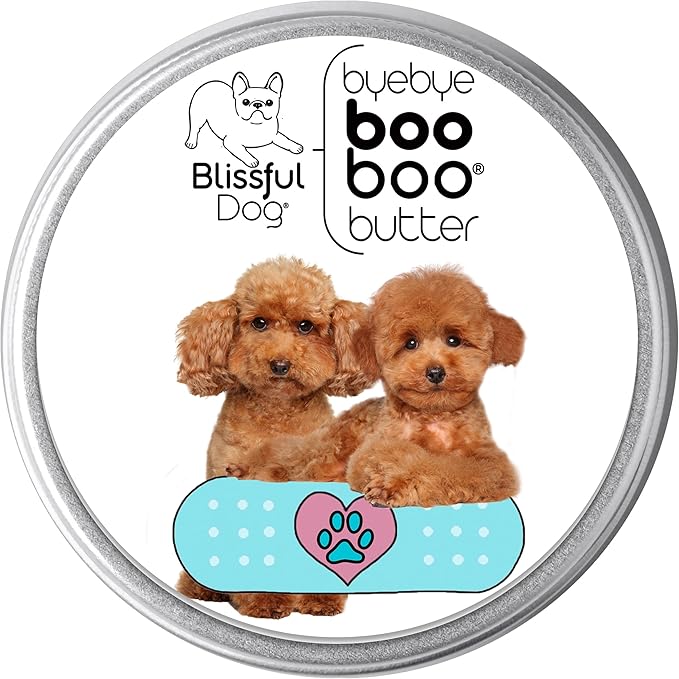The Blissful Dog 4 oz TIN Poodle Booboo Butter