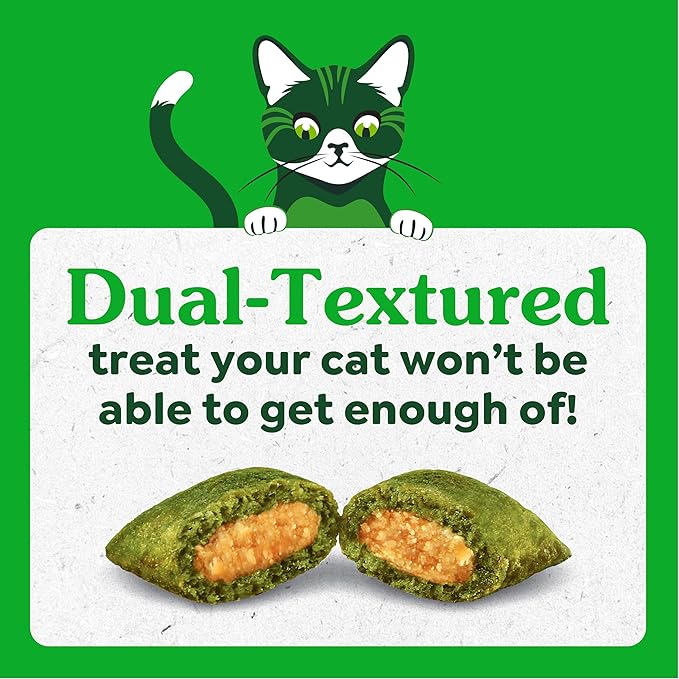 Greenies Feline Smartbites, Cat Treats Healthy Recipe, Indoor Cat Treats, Chicken Flavor, 16 oz. Tub