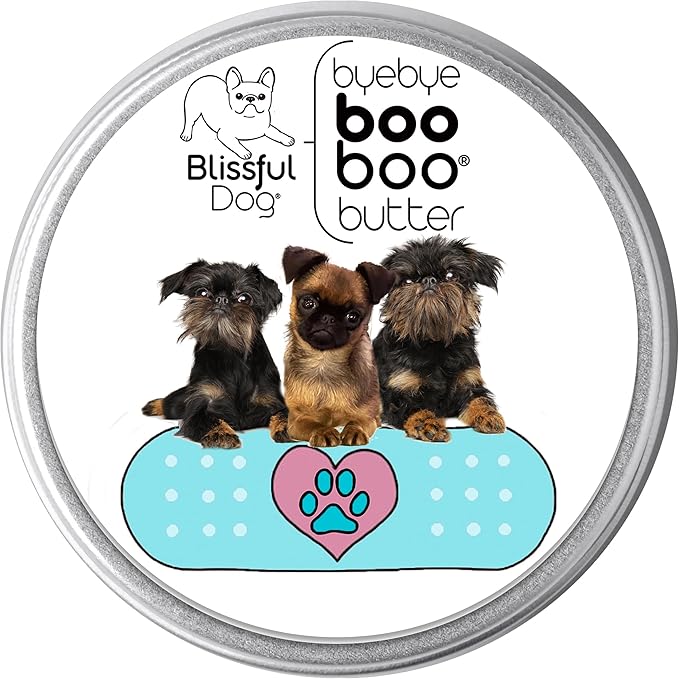 The Blissful Dog Brussels Griffon Boo Boo Butter, 8-Ounce