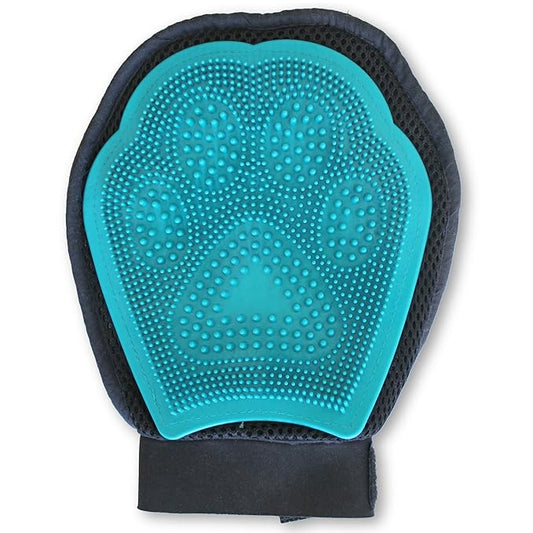 Grooming Mitt - Pet Brush - Dog Grooming & Cat Grooming Glove - Right & Left Handed Fit - Eco Friendly - Soft & Gentle Shedding Brush!