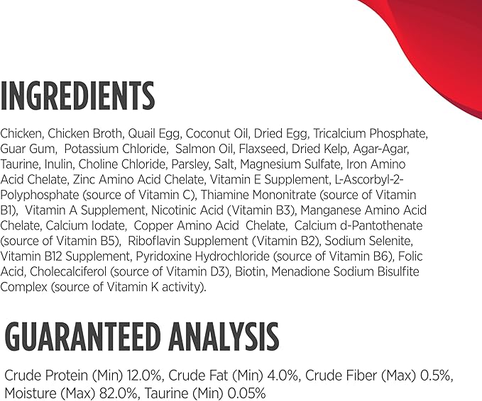 Nulo Minced with Whole Proteins Wet Canned Cat Food, Chicken with Whole Quail Egg in Broth, 6.0 Ounce, 8 Cans