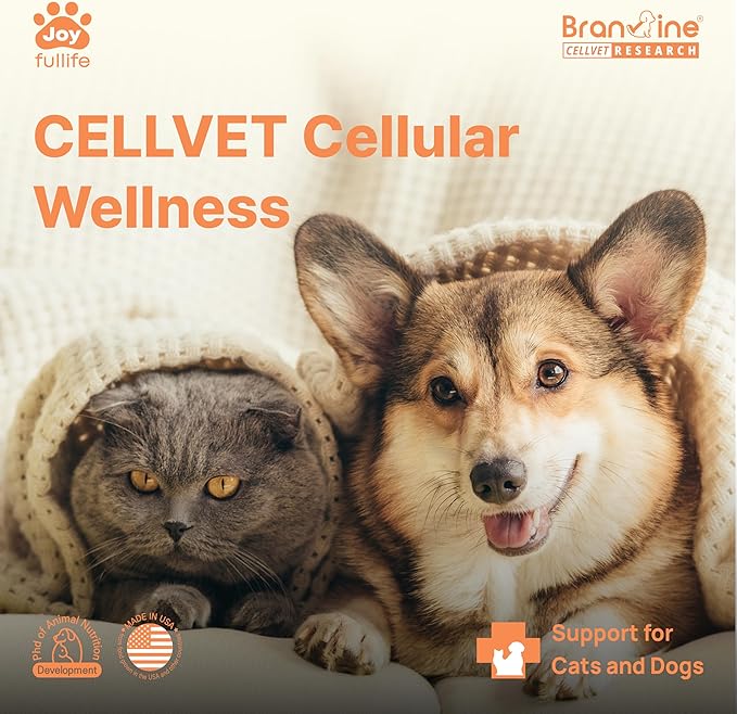 NAD+ CellVet Vitality Blend for Cats & Dogs – Cellular Resilience : Nicotinamide Riboside Chloride, Resveratrol (54g)