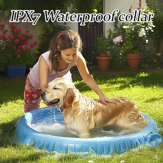 GT1-Wireless Dog Fence & Ultrasonic Training Collar - 1160-Yard Adjustable Boundary for Outdoor, 4 Modes (Beep/Vibration/Static/Ultrasonic), Waterproof, 185-Day Standby-1 Dog