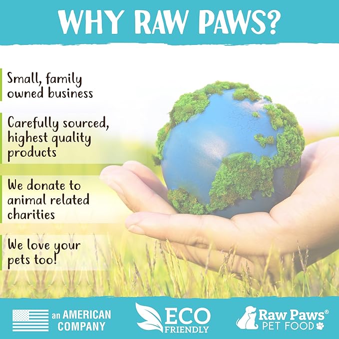 Raw Paws Whole Goat Milk Powder for Dogs and Cats, 7-oz - Made in USA - Powdered Goat Milk Dog Food Topper - Pet Nutritional Supplement to Support Healthy Digestion