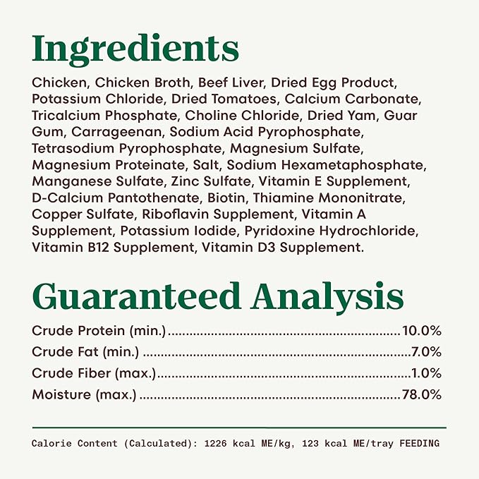 Nutro Adult Natural Grain Free Wet Dog Food Pate, Adult Dog Food Wet Recipe, Slow Cooked Chicken Recipe, 3.5 oz. Trays (24 Count, Pack of 1)