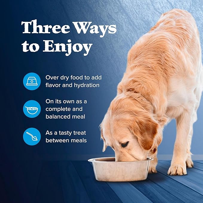 Blue Buffalo Wilderness Beef and Chicken Grill and Turkey and Chicken Grill High-Protein Wet Dog Food for Adult Dogs, 12.5 oz. Cans, 6 Count Variety Pack
