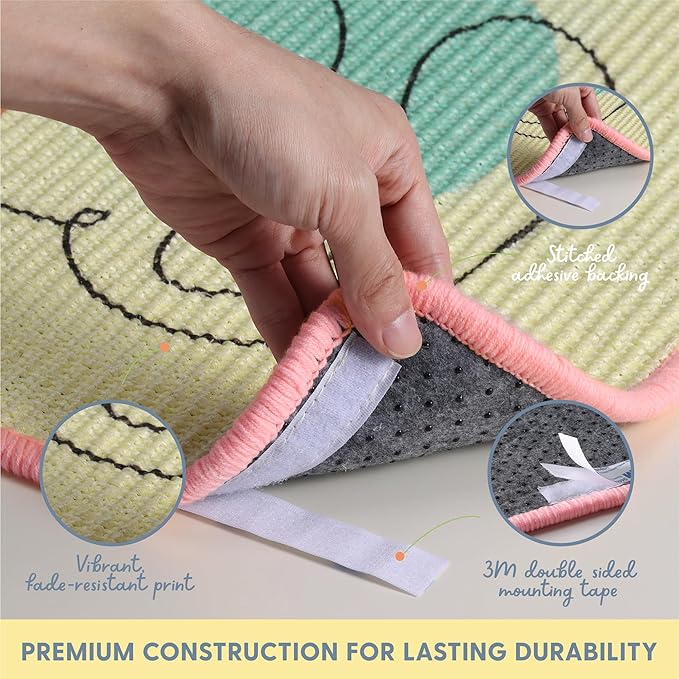 The Cat Ladies Scratching Poster - Wall Scratcher Pads - Scratch Mat Art Print for Indoor Cats - Furniture, Couch, and Carpet Protector - Wall Mounted or Floor Sisal Scratchers