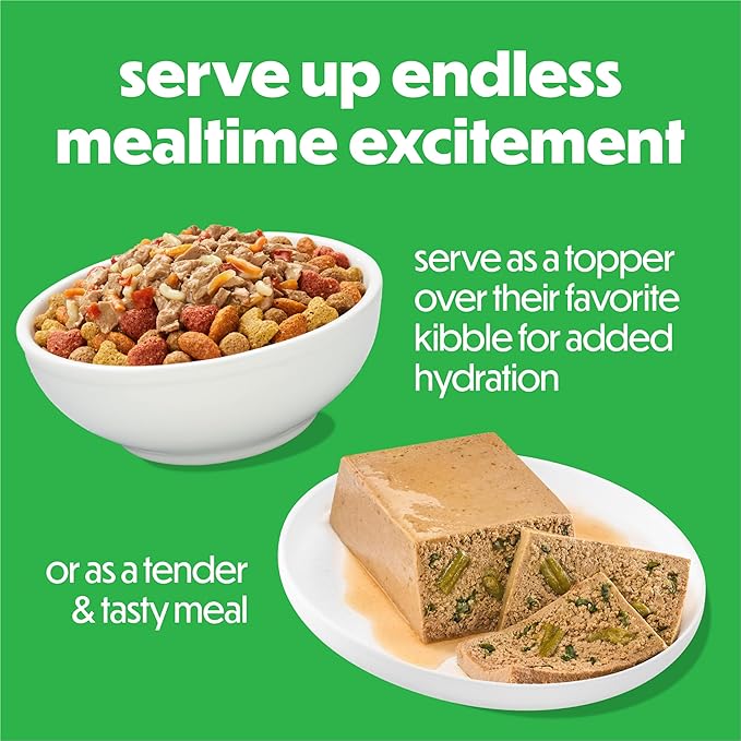 Purina Beneful Freshly Prepared Classics with Salmon, Green Beans and Spinach Pate Dog Food - 9.5 oz Carton (Pack of 6)
