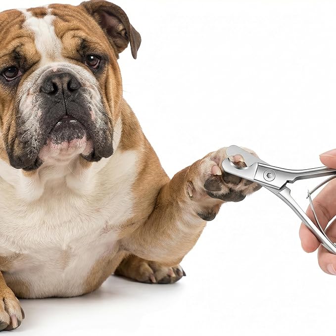 Cat and Dog Nail Clippers for Small & Medium Pets - Precision Pet Nail Trimmer with Included Cat Nail File - Professional Metal Claw Scissors for Kittens, Puppies, Rabbits & Birds