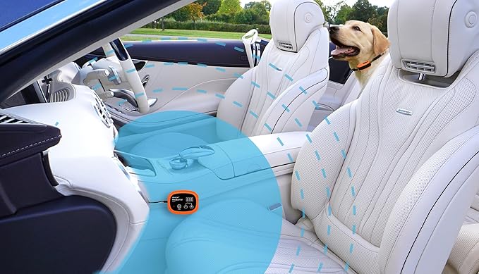 Indoor Pet Barrier for Dogs, Wireless Indoor Electric Fence, Pet Gate, Keeps Areas Off Limits, Dog Fence Waterproof/Rechargeable Training Collar (1 Dog System)