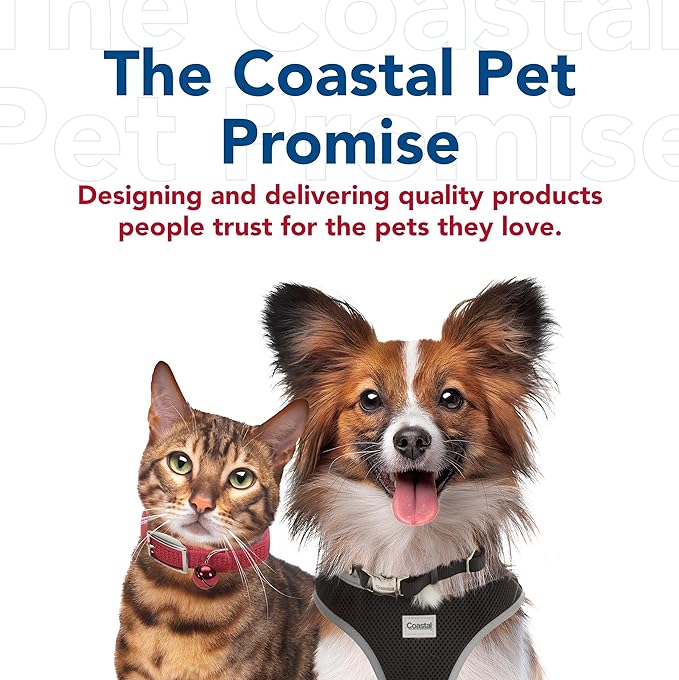 Coastal Pet Safari - Cat Soft Slicker Brush (6.5 x 3.5 Inches)