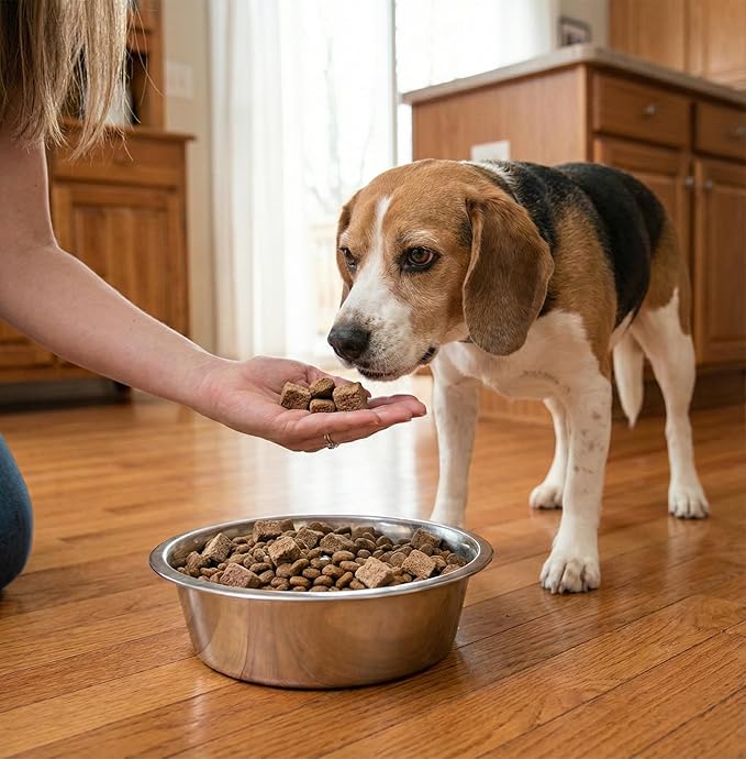Fieldcrest Farms Chicken Liver Toppers – All-Natural Freeze-Dried Dog Food Topper or Treat, Single Ingredient, Raw & Grain-Free, 12 oz.