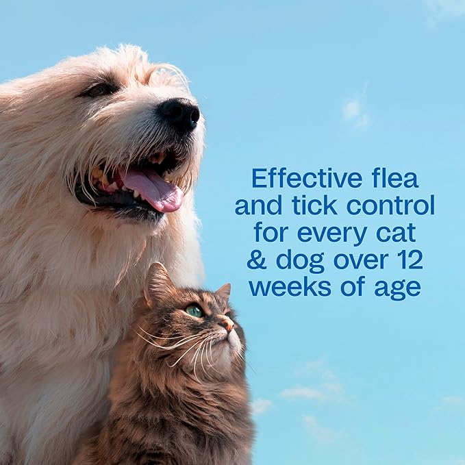 ADAMS Plus with Botanicals Flea & Tick Shampoo, for Cats, Kittens, Dogs & Puppies Over 12 Weeks of Age, Kills Adult Fleas, Flea Eggs, Ticks and Lice, 16 fl oz