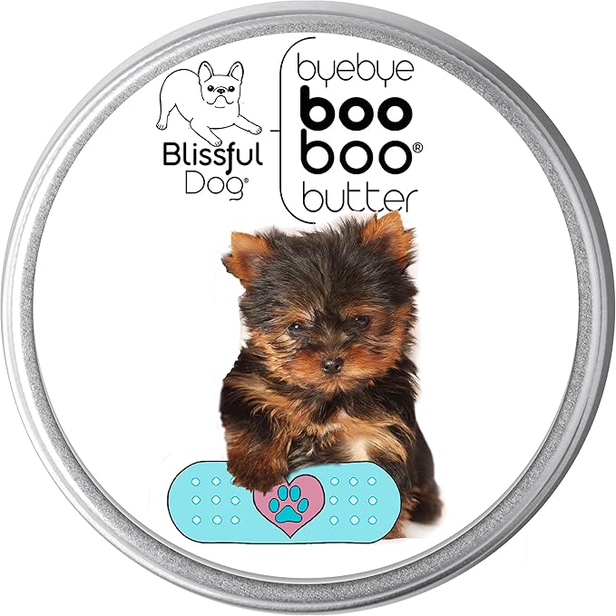 The Blissful Dog 4 oz TIN Yorkshire Terrier Booboo Butter