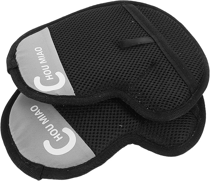 GLEAVI 2pcs Double-Sided Pet Hair Removal Gloves, Electrostatic Static-Free Dog Grooming Mitts for Cats and Small Animals, Efficient Shedding Brush for Home and Travel