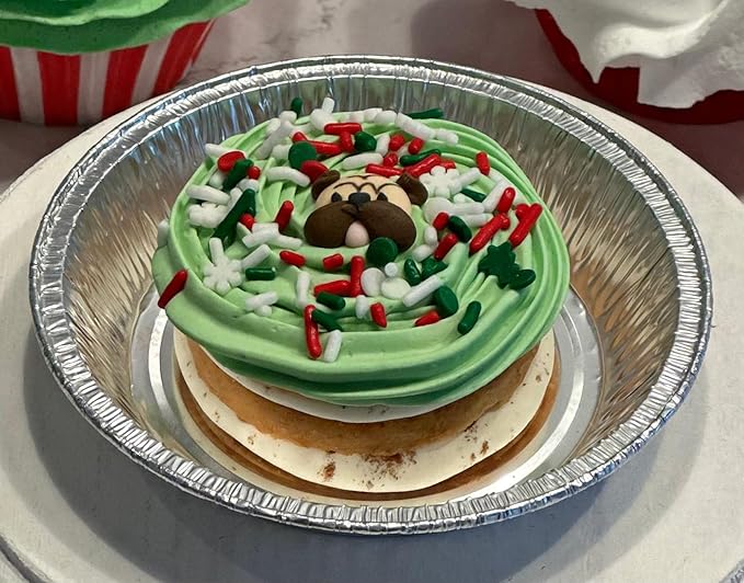 Dog Christmas Cake Treat