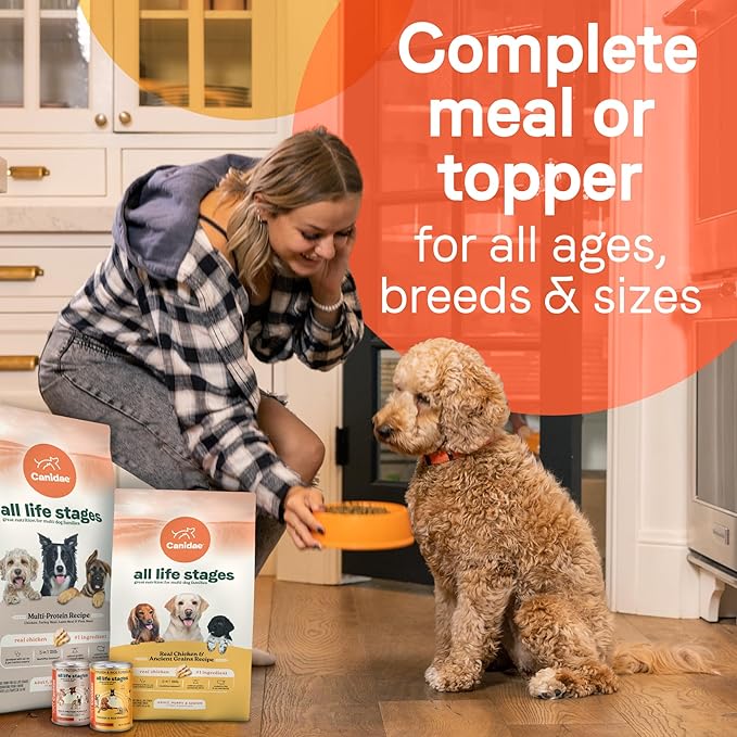 Canidae All Life Stages Premium Wet Dog Food for All Breeds, All Ages, Chicken & Rice Recipe, 13 oz. (Case of 6)