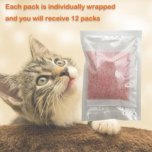 Odor Removing Refills Compatible with Whisker OdorTrap Pod, Eliminates Litter Box Odors, for Litter-Robot 4 Filter Pocket or Litter-Robot 3 Waste Drawer (12 Pack)