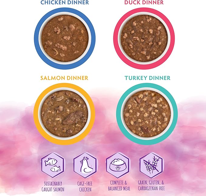 Soulistic Moist and Tender, Mystic Menu Variety Pack, 3oz Can, Pack of 12