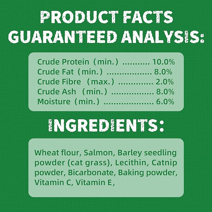 Just Try 13.4 OZ Cat Grass Treats Hairball Control + 8 OZ Freeze Dried Cat & Dog Food Toppers Chicken Egg Yolk Antarctic Krill