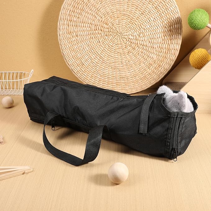 Pet Carrier for Cat Bathing Nail Trimming Breathable Mesh Bag Secure Zipper Oxford Fabric Cat Grooming Holder Multi-Purpose