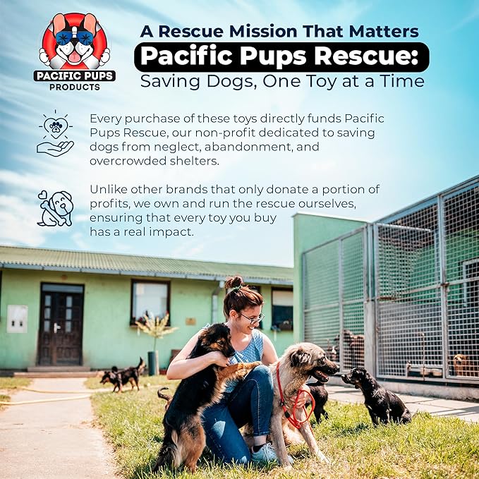 Pacific Pups Products Dog Rope Toys for Medium Dogs 11 Pack - 11 Dog Toy Pack & Puppy Teething Rope Tug of War Dog Toys, Chew Toys to Keep Them Busy, Puppy Chew Ropes