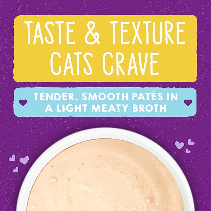 Stella & Chewy's Carnivore Cravings Purrfect Paté - Premium Grain-Free Wet Cat Food - Chicken & Liver Recipe - High Protein with Bone Broth - Perfect for Picky Eaters - 5.2oz Cans (24 Pack)