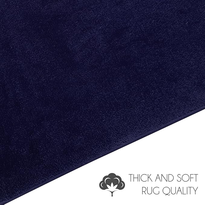 SussexHome Pets Cat and Dog Litter Mat for Litter Box - Washable Soft Cat and Dog Feeding Mat - Paws-Kind Slip Resistant Place Mat - 2' x 3'
