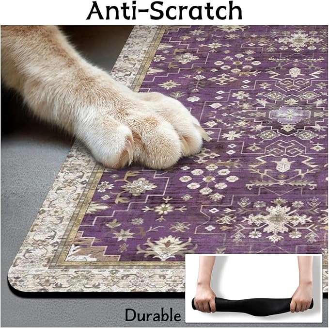 Pet Food Mats for Floor, Absorbent Dog Mat for Food and Water Dispenser Mat, Dog Food Mat Quick Dry Cat Food Mat Pet Supplies