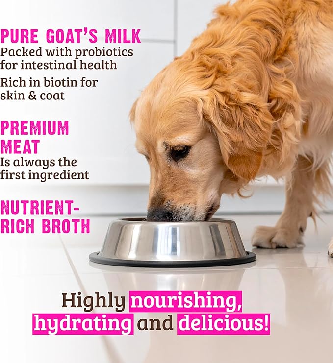 Rawz STEW - Beef, Salmon & Goat's Milk Dog Food, 10 Ounce Cans (Beef/Salmon & Goats Milk) Case of 12 Cans