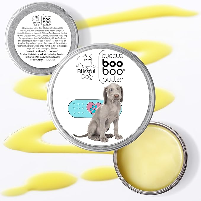 The Blissful Dog BB-WEIM-16OZ Weimaraner Boo Butter, 16 oz.