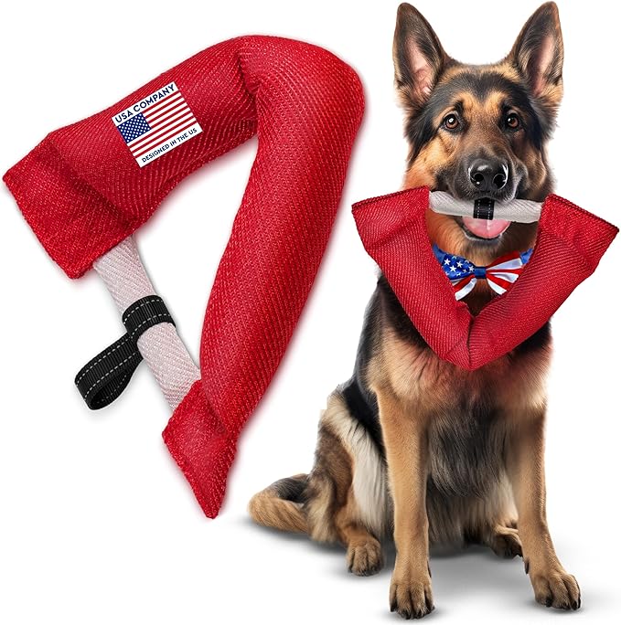 YES4QUALITY Dog Toy - Tug of War for Dogs - Horseshoe Shape Pull and Play Toy for 2 Dogs - 10x11 Inch, Fun Fuchsia - Durable Training and Exercise Equipment for Medium to Large Breeds