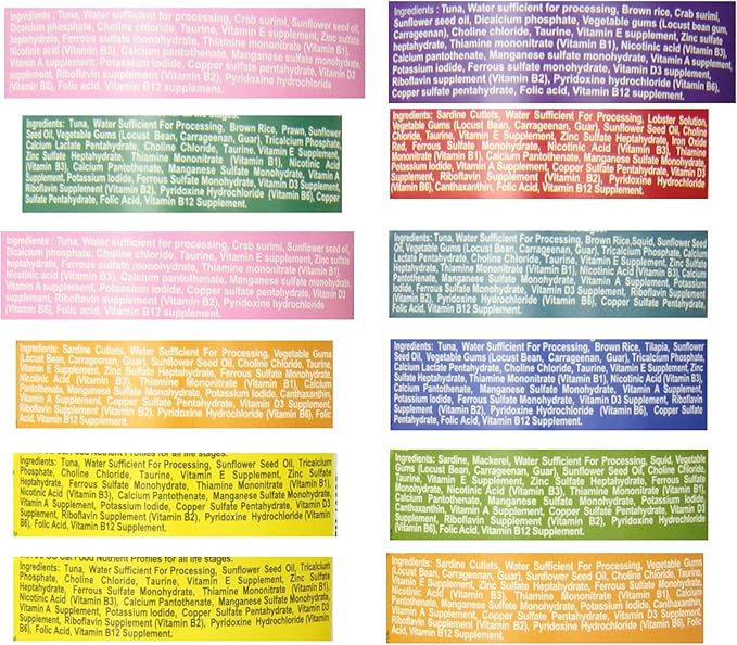 Tiki Cat Gourmet Whole Food 12-Pack King Kamehameha Luau 9-Flavor Variety Pack Pet Food