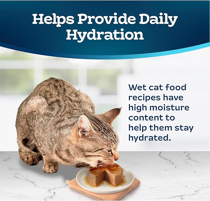 Blue Buffalo Tastefuls Wet Cat Food Paté for Mature Cats, Made with Natural Ingredients | Chicken Entrée, 3-oz. Can (24 Count)