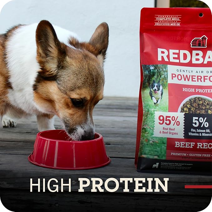 Redbarn Powerfood Air Dried Puppy Food - 93% Chicken & Chicken Organs - High Protein Non-GMO Dry Recipe to Support Healthy Growth, Development, Immunity & Digestive Health for All Breeds - 2.5 oz