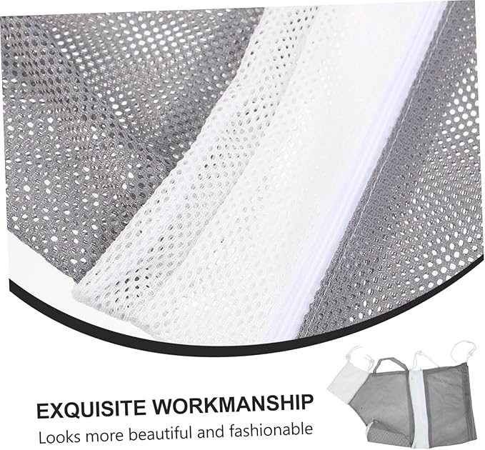 Cat Bath Net Bag Adjustable Cat Grooming and Washing Pouch for Stress Bathing Material Easy Drainage and Quick Drying